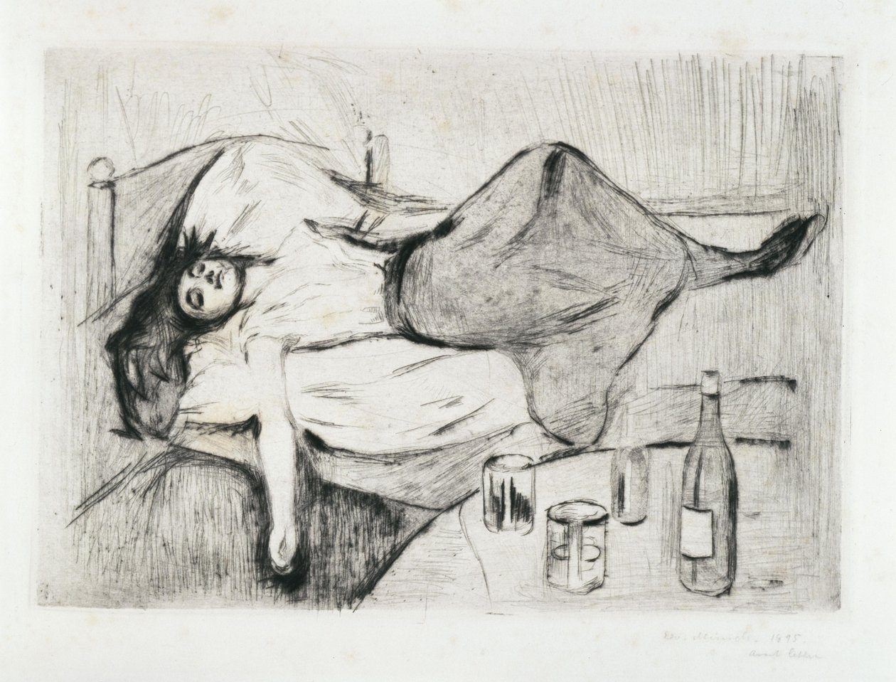 O dia seguinte de Edvard Munch