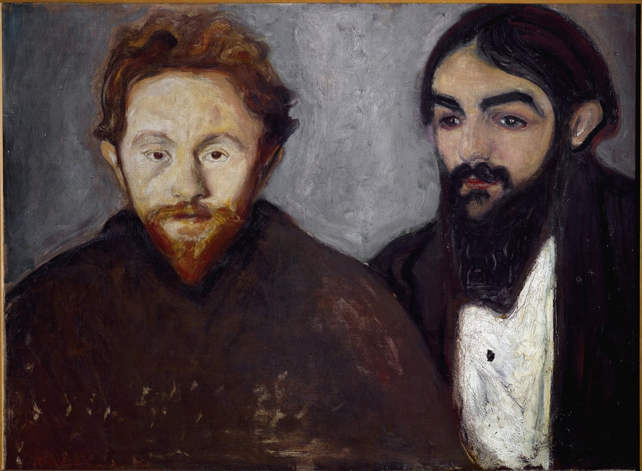 Retrato Duplo de Edvard Munch
