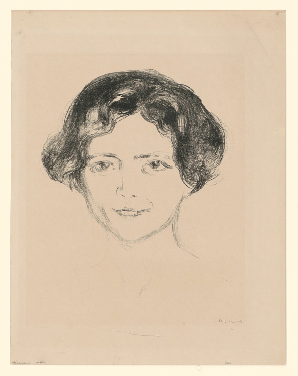Edith Rode de Edvard Munch