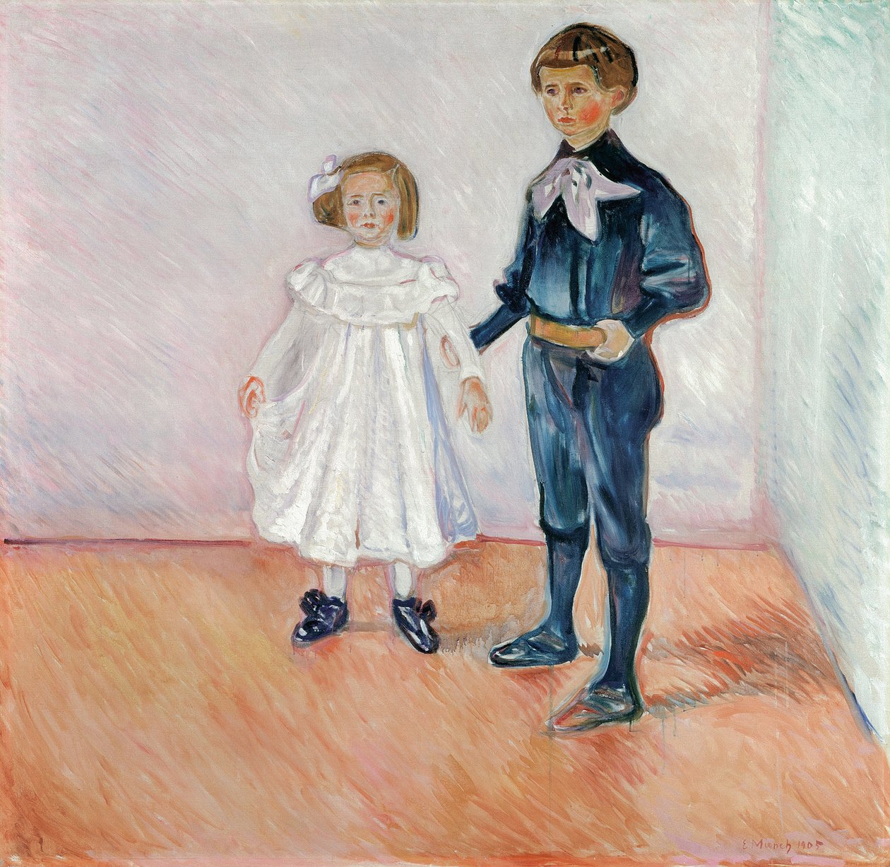 Erdmute e Hans-Herbert Esche, de Munch, Edvard (1863-1944). Óleo sobre tela de Edvard Munch