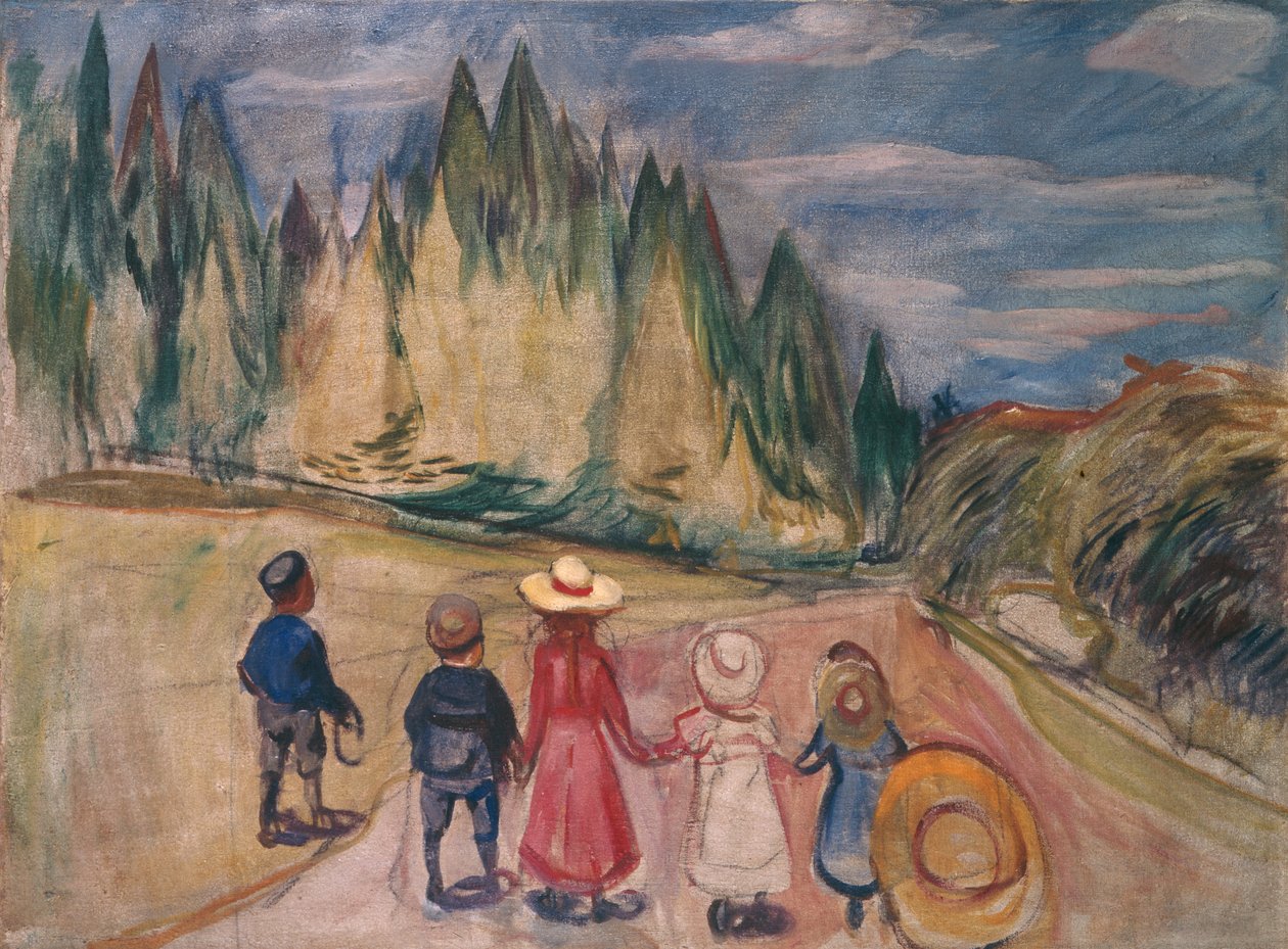 Floresta de contos de fadas de Edvard Munch