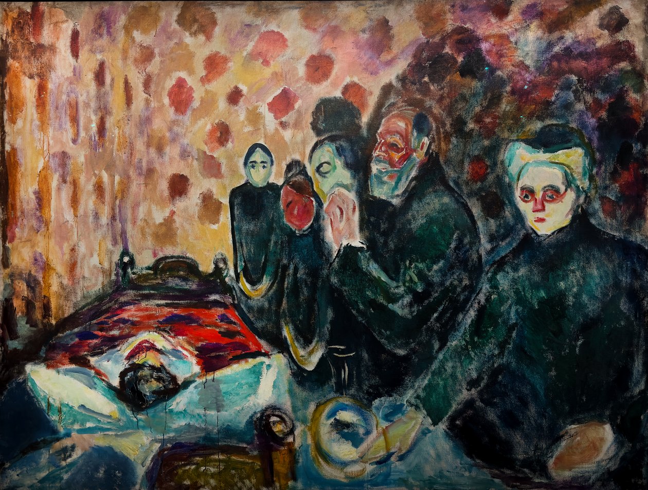 Luta contra a morte de Edvard Munch