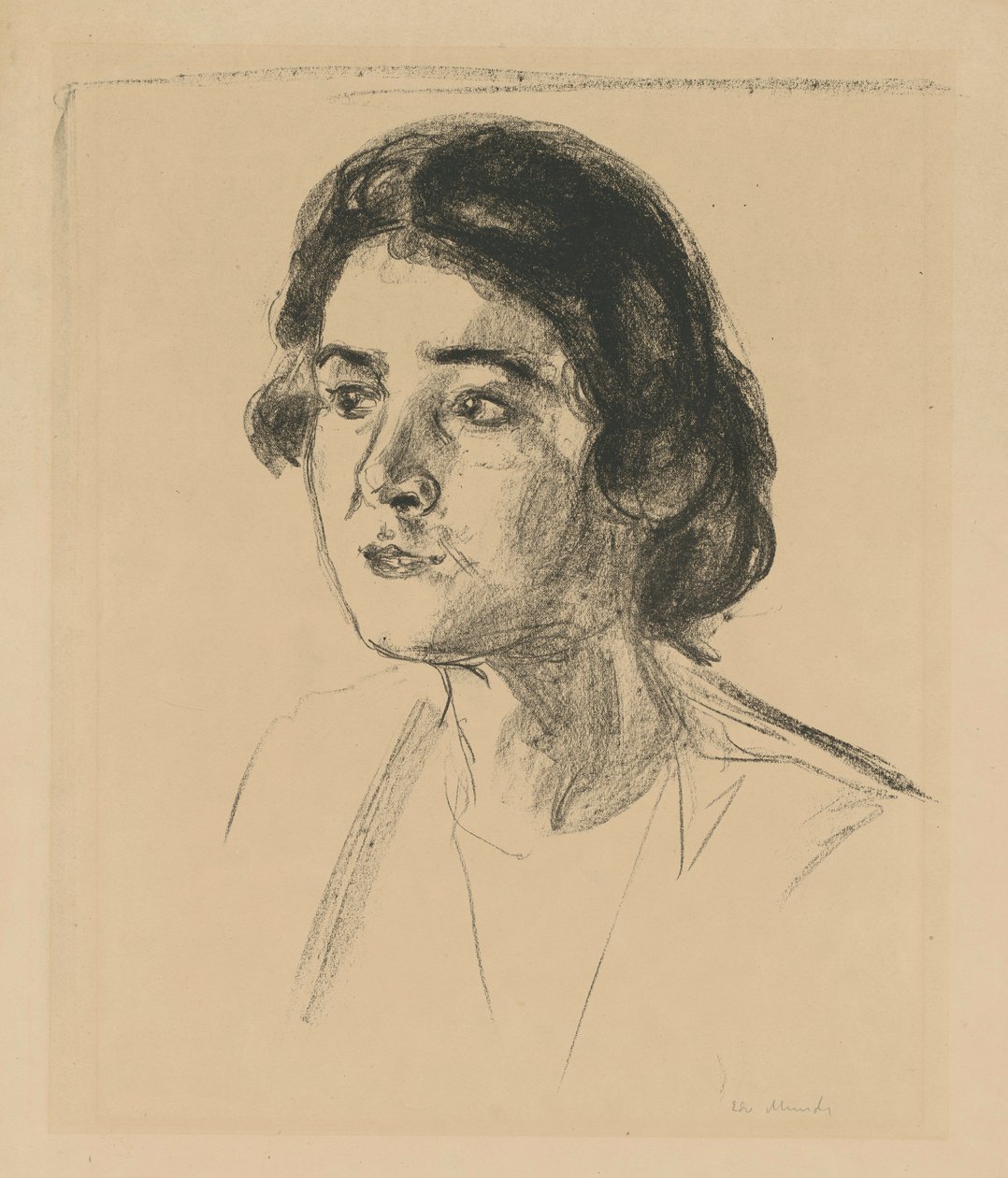 Senhora Wedel II de Edvard Munch
