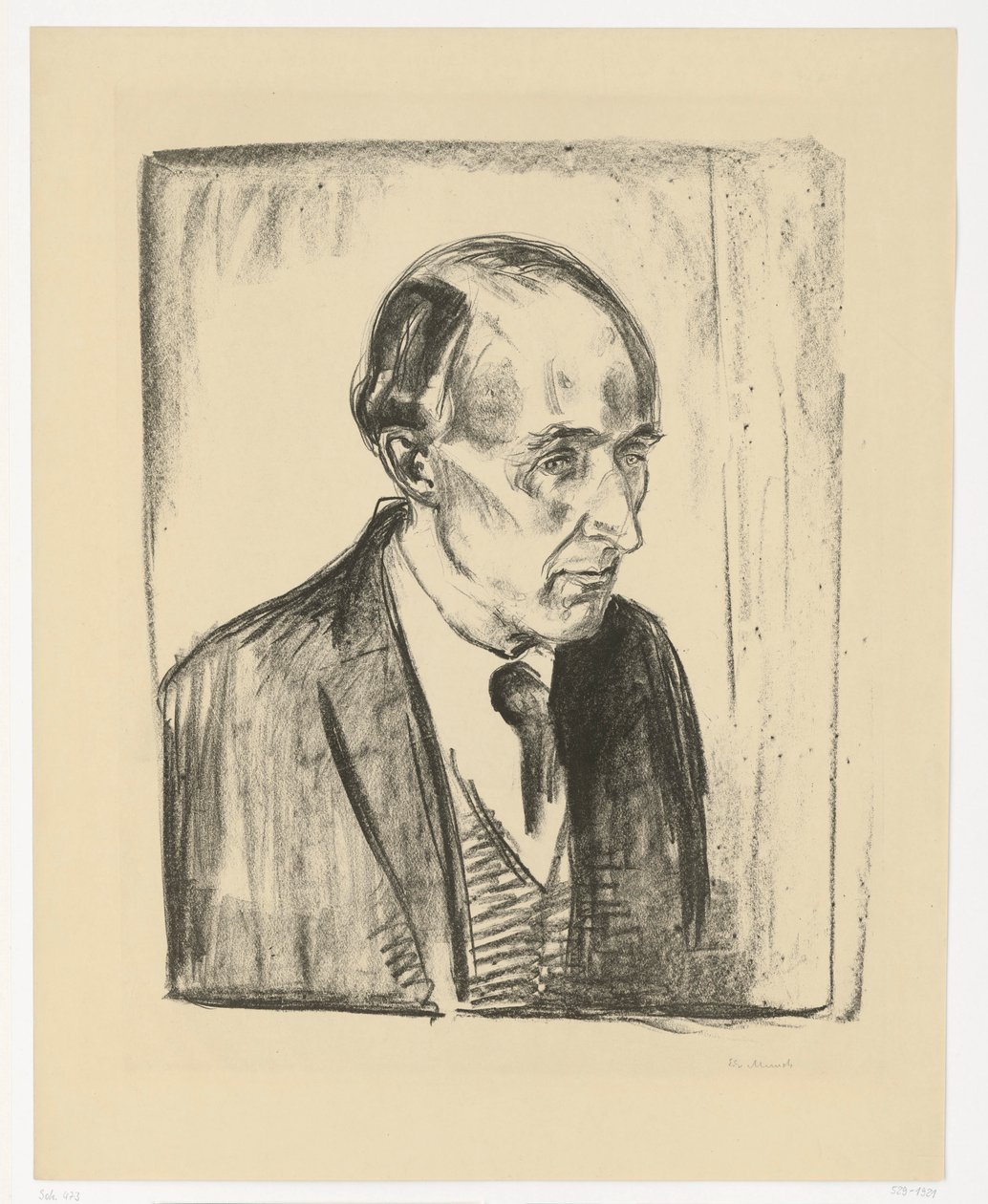Frederick Delius de Edvard Munch
