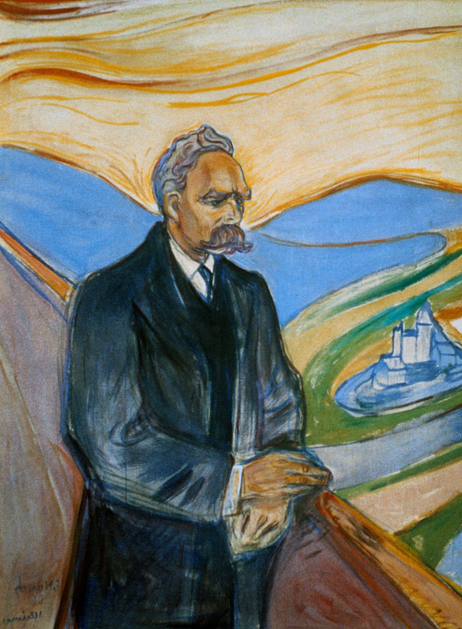 Friedrich Nietzsche, 1906 de Edvard Munch