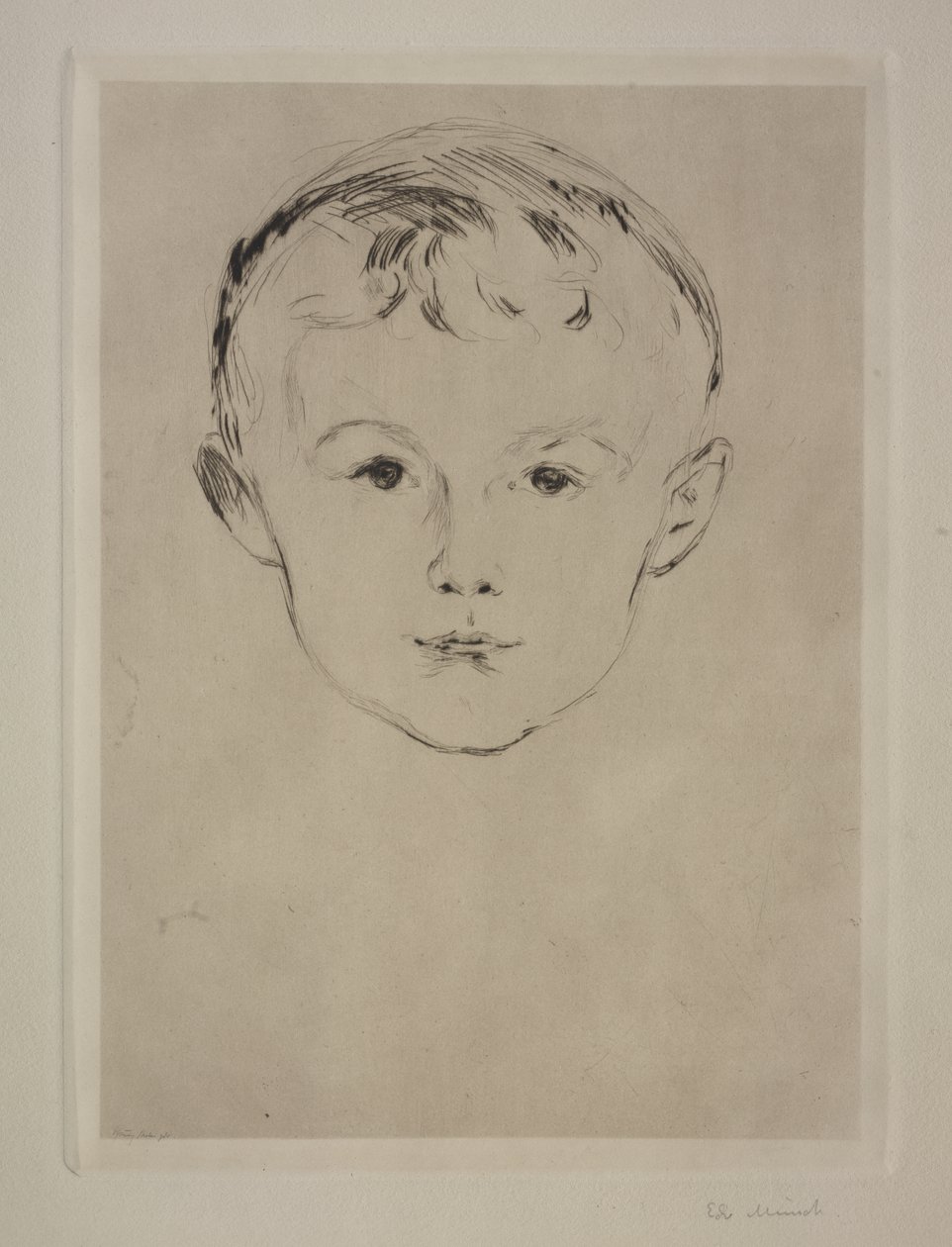 Da casa de Max Linde: Theodor Linde de Edvard Munch