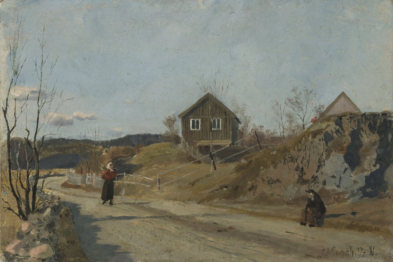De Vestre Aker de Edvard Munch
