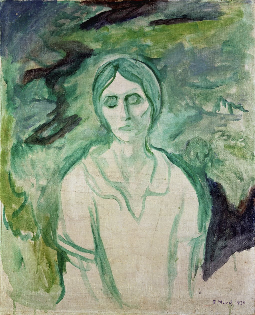 Garota gótica de Edvard Munch