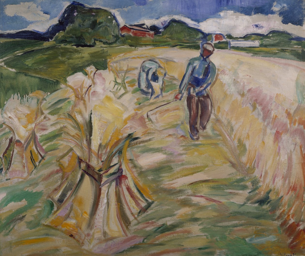 Crescimento do solo de Edvard Munch