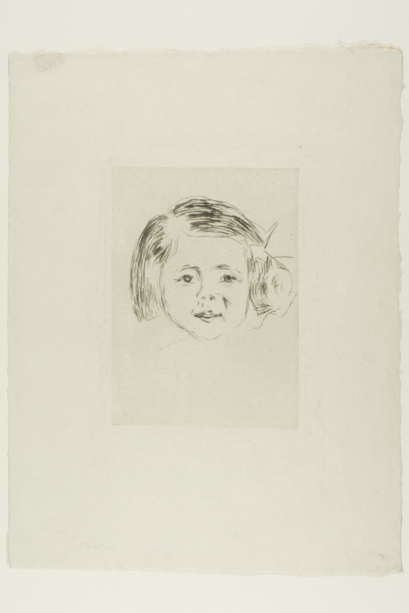 A filha de Herbert Esche de Edvard Munch