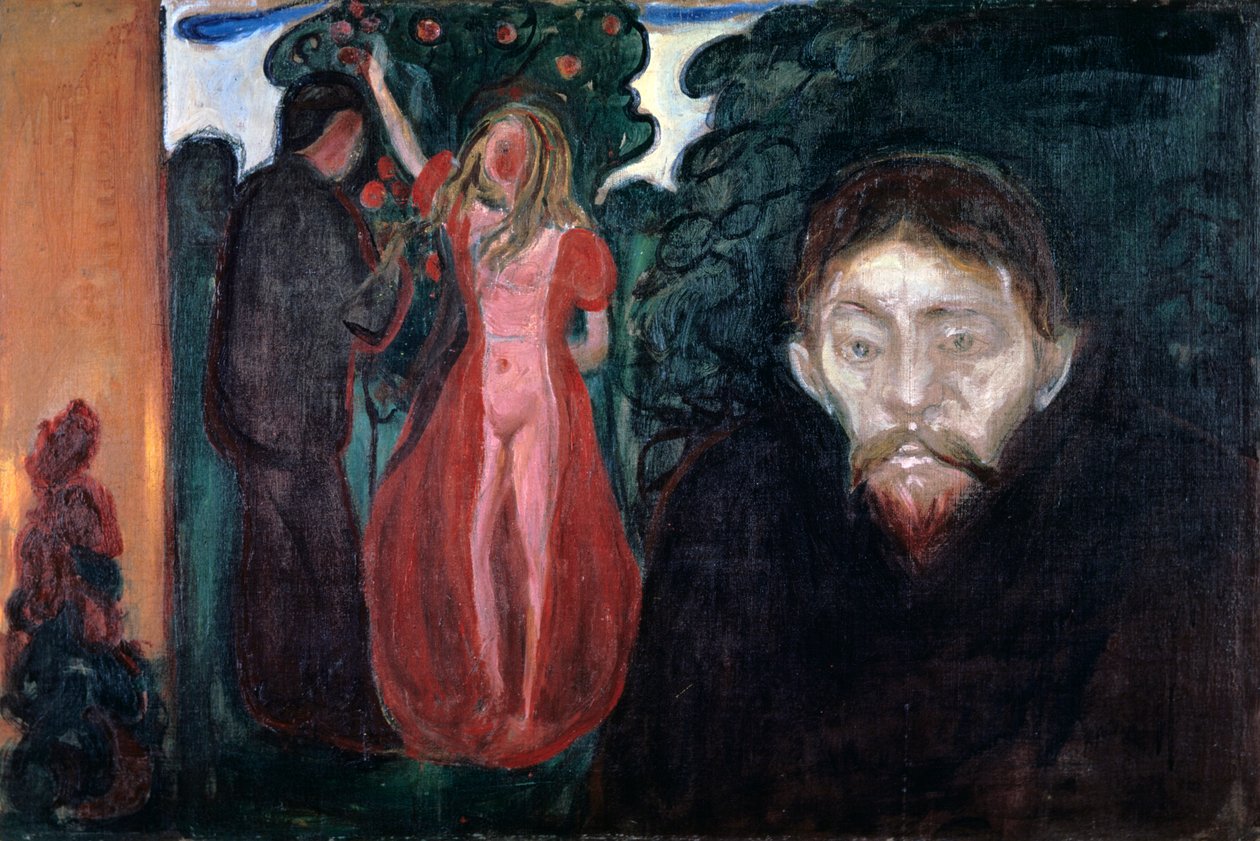 Ciúme, 1895 de Edvard Munch