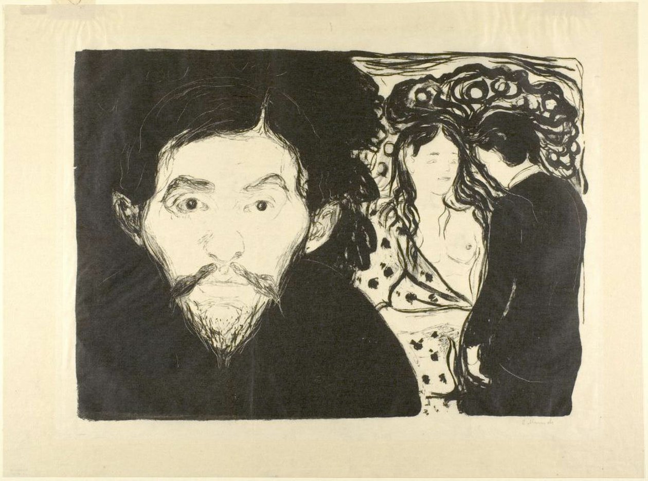Ciúme I de Edvard Munch