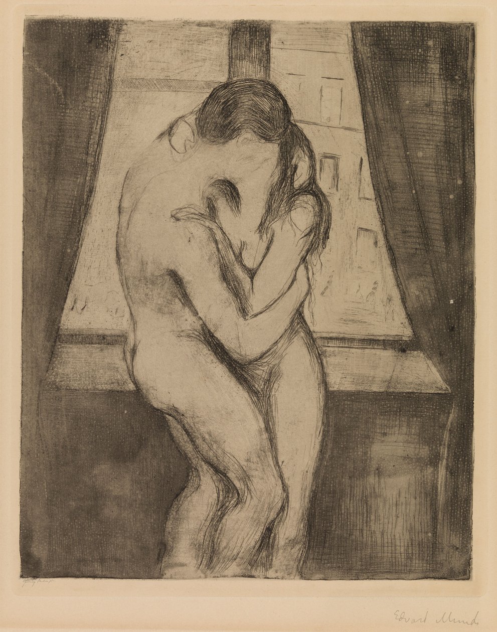 Beijo de Edvard Munch