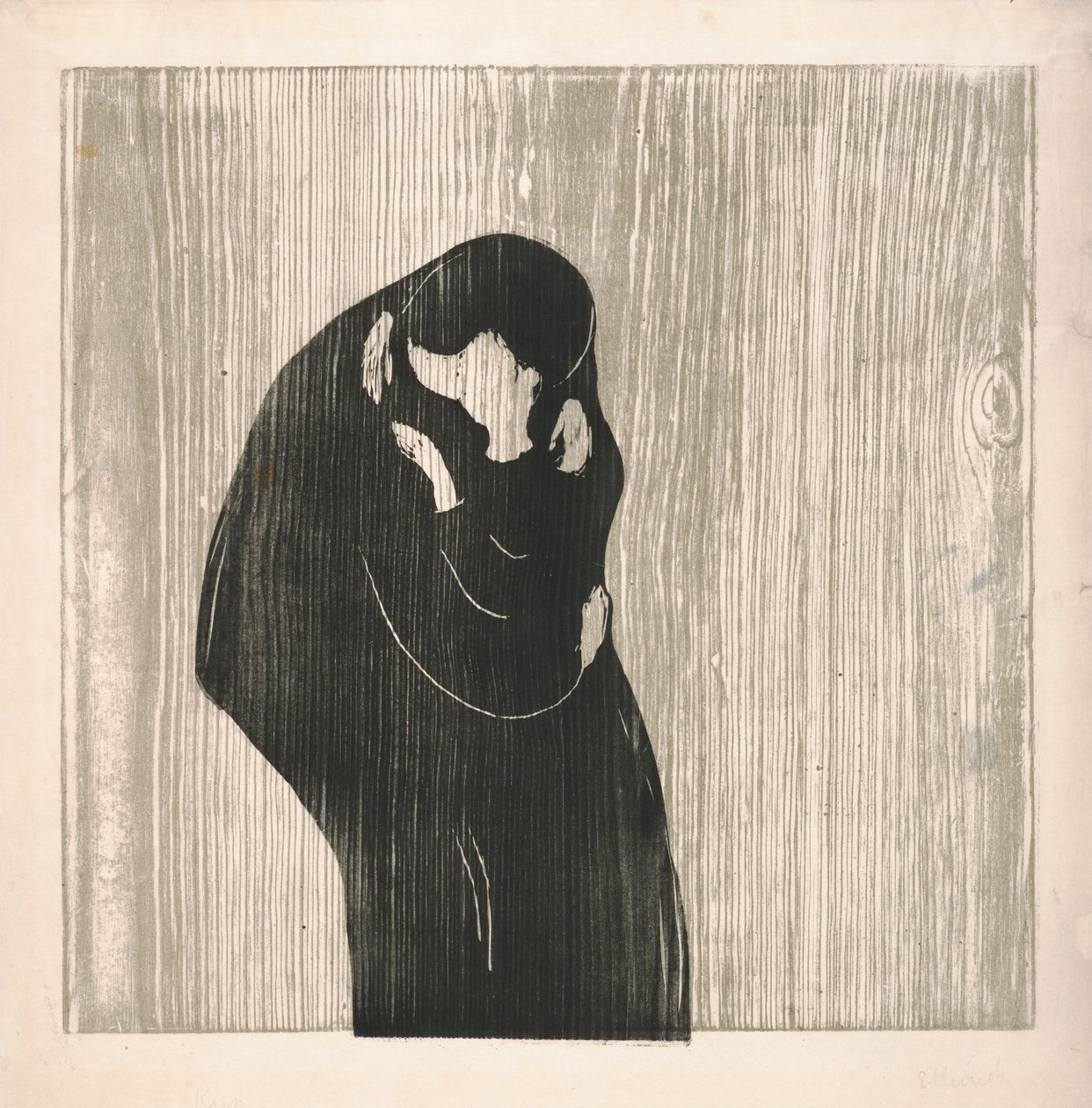 Beijo de Edvard Munch
