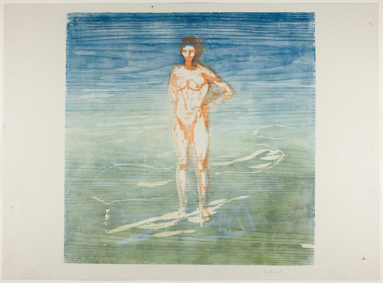 Banho de homem de Edvard Munch