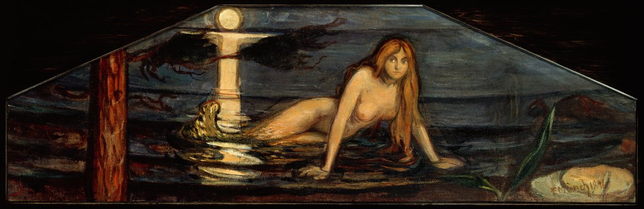 sereia de Edvard Munch