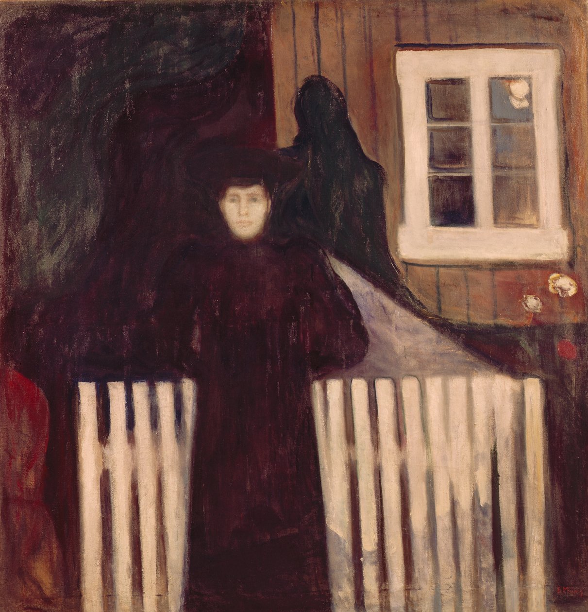 Luz da lua de Edvard Munch