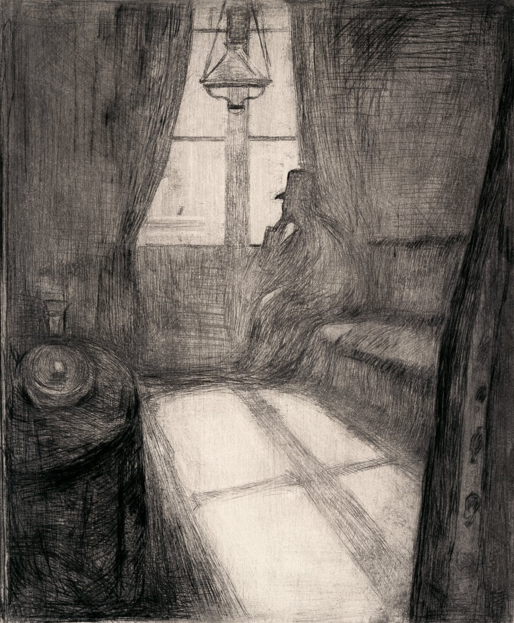 Moonlight (Noite em Saint-Cloud) de Edvard Munch