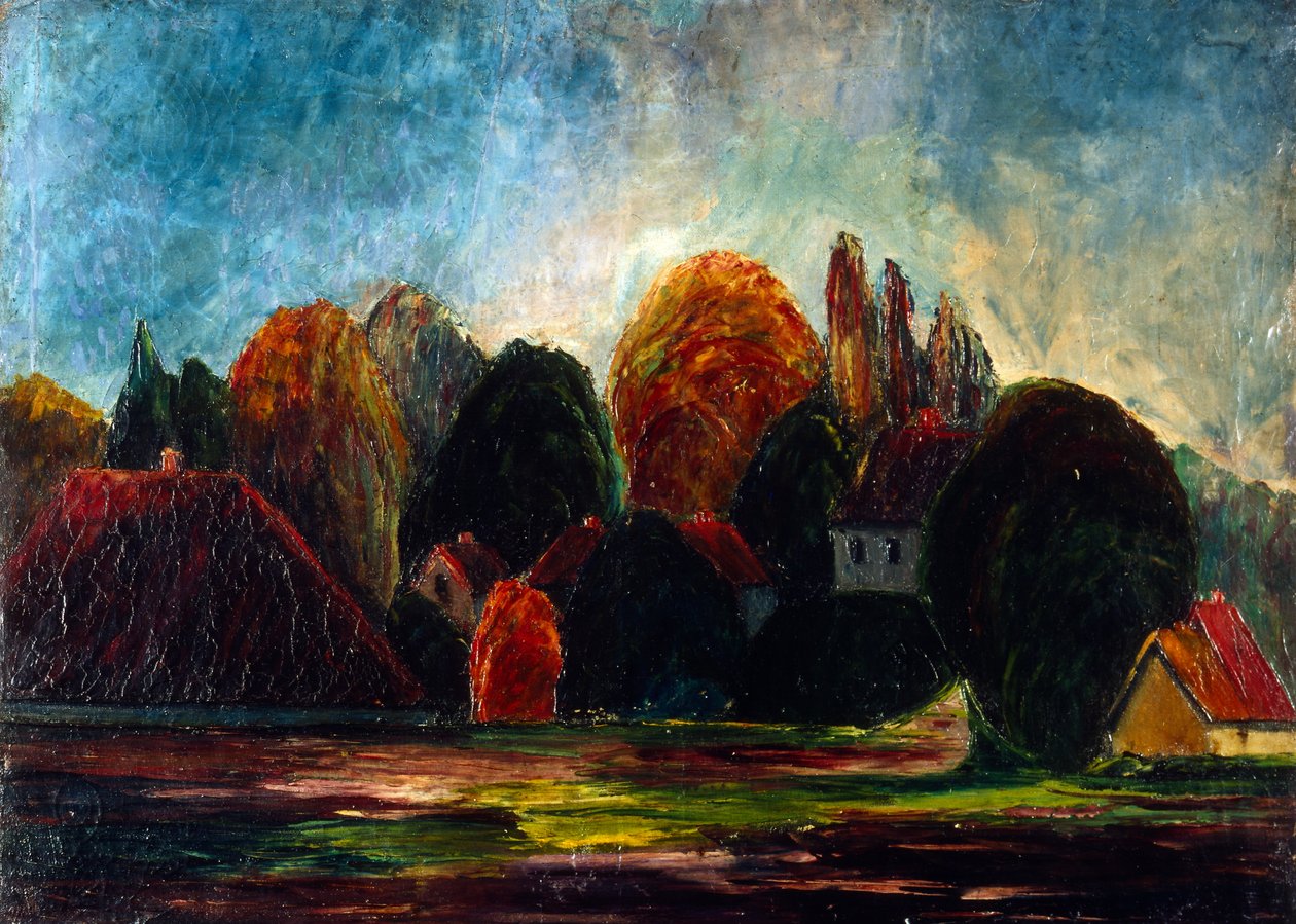 Paisagem Norueguesa de Edvard Munch
