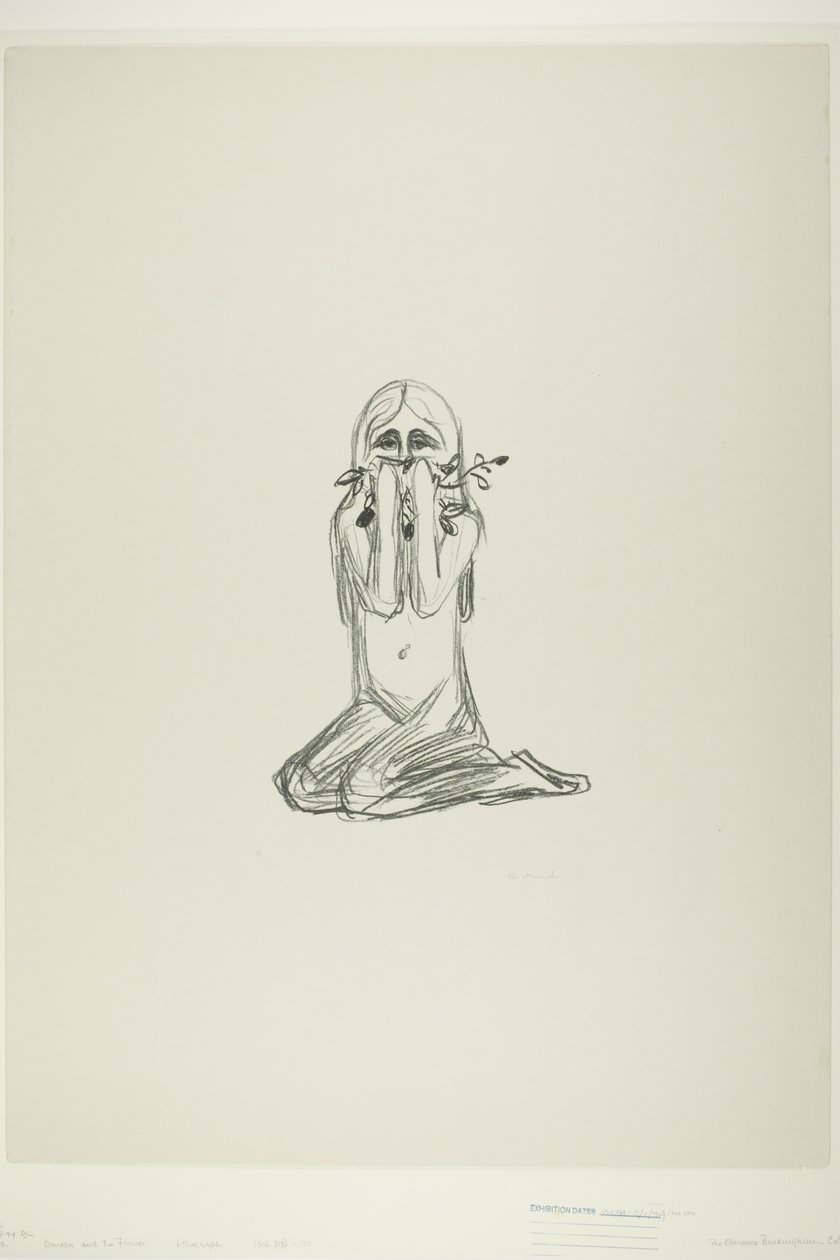 Ômega e a Flor de Edvard Munch