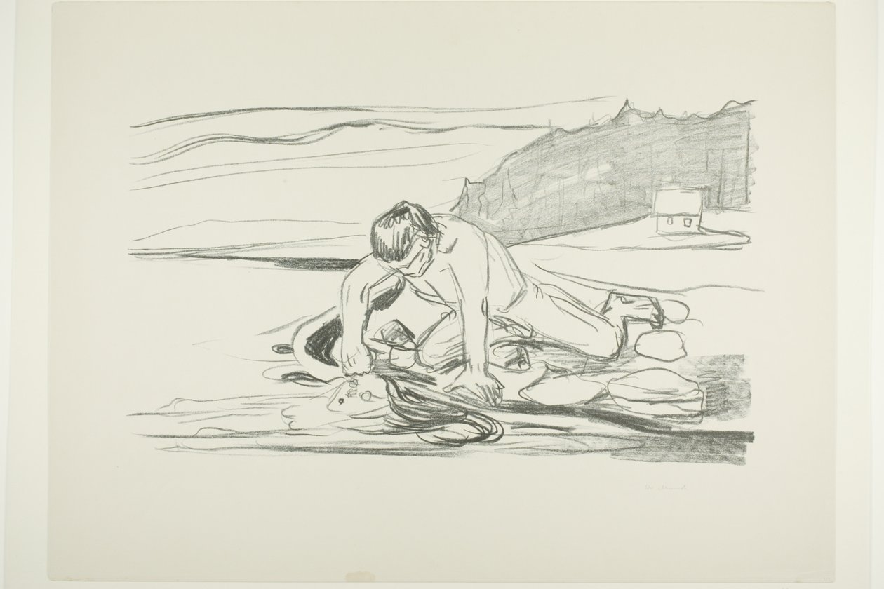 A morte de Omega de Edvard Munch