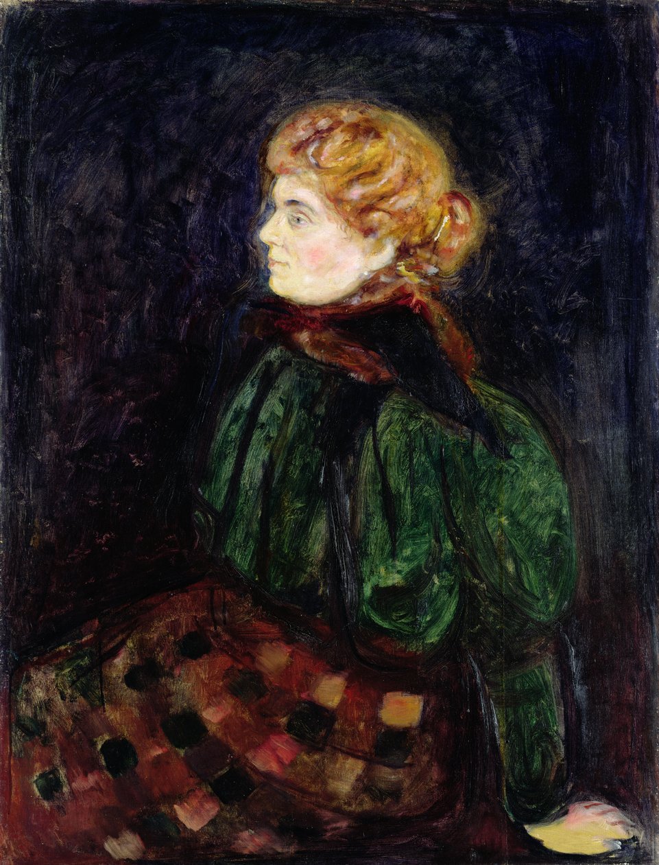Retrato da Sra. Maximilian Harden de Edvard Munch