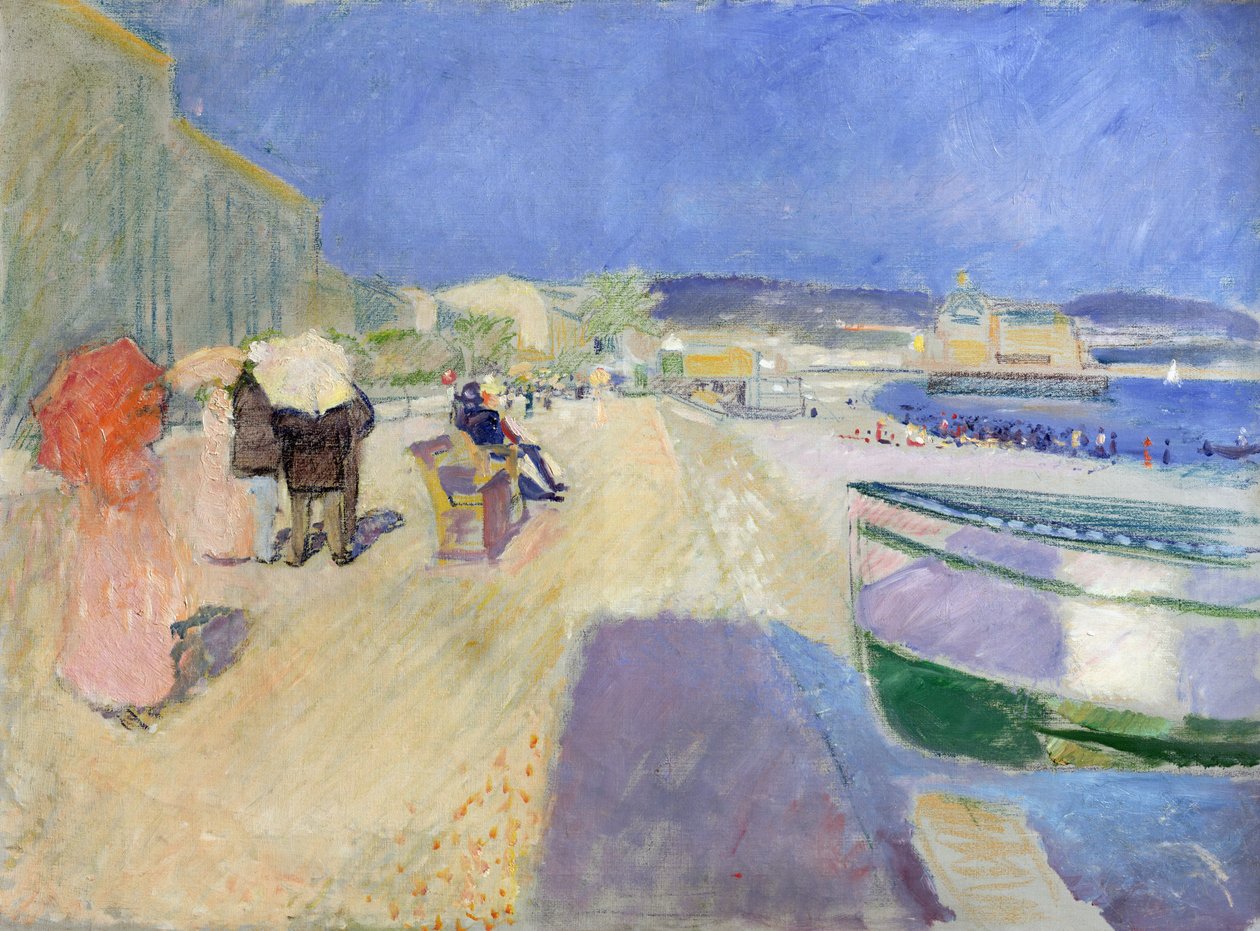 Promenade des Anglais de Edvard Munch