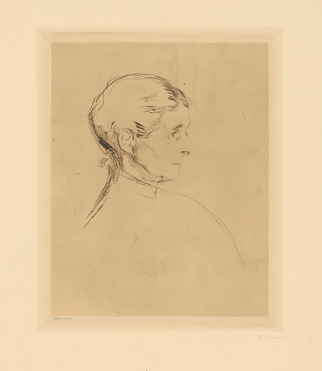 Ragnhild Heiberg de Edvard Munch