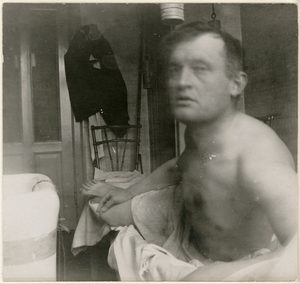 Auto-retrato “à la Marat” de Edvard Munch