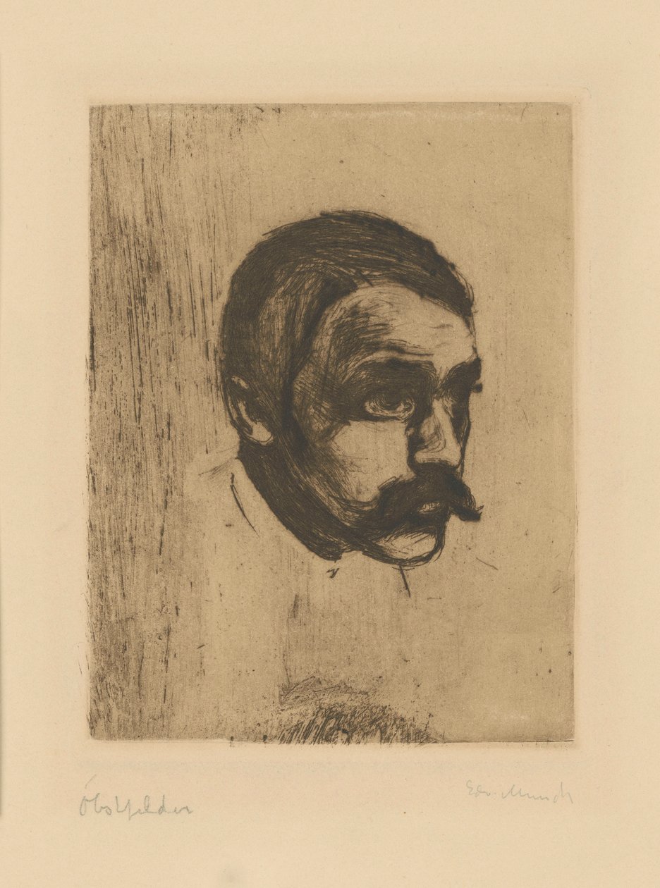 Sigbjørn Obstfelder de Edvard Munch
