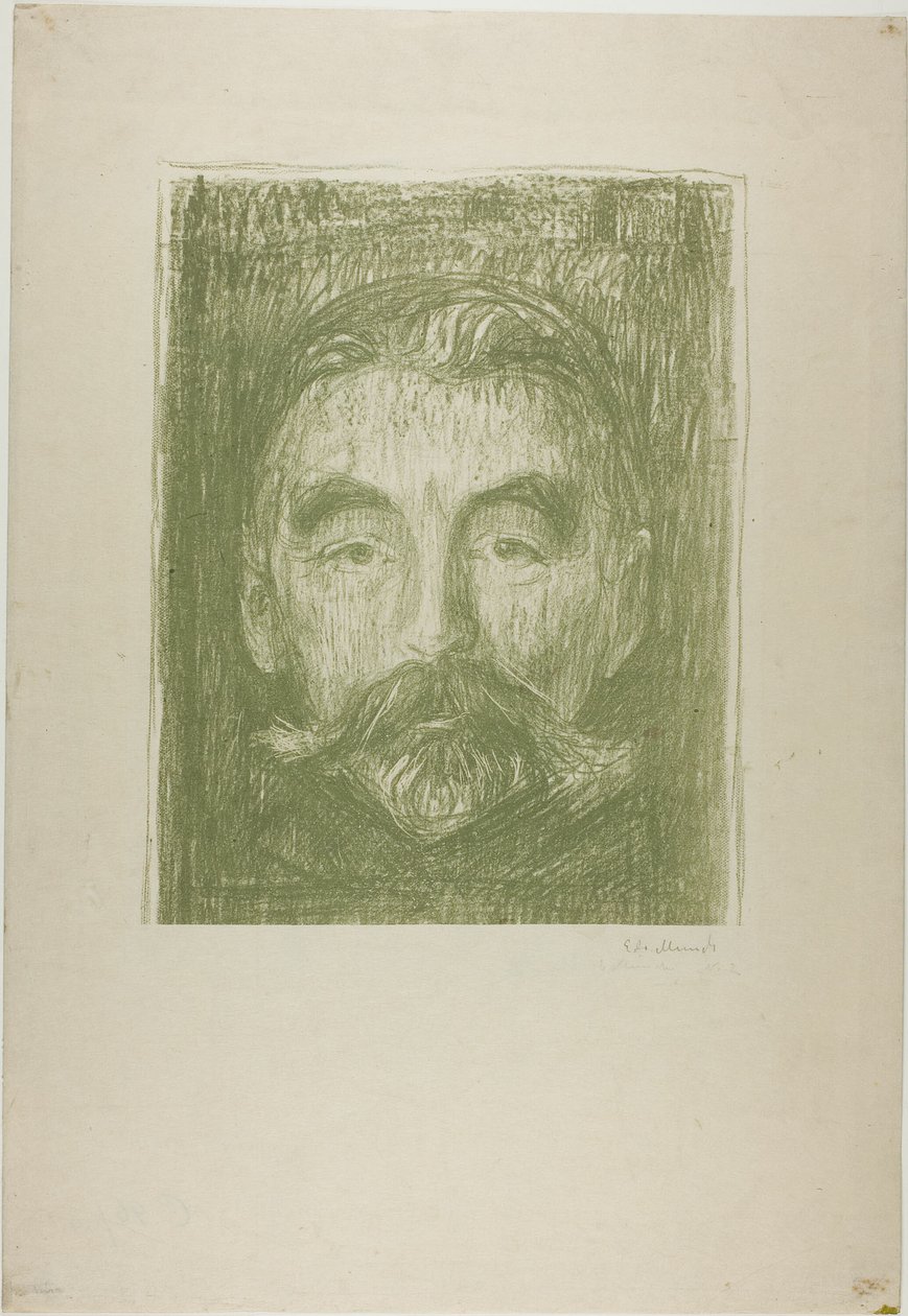 Stephane Mallarmé de Edvard Munch