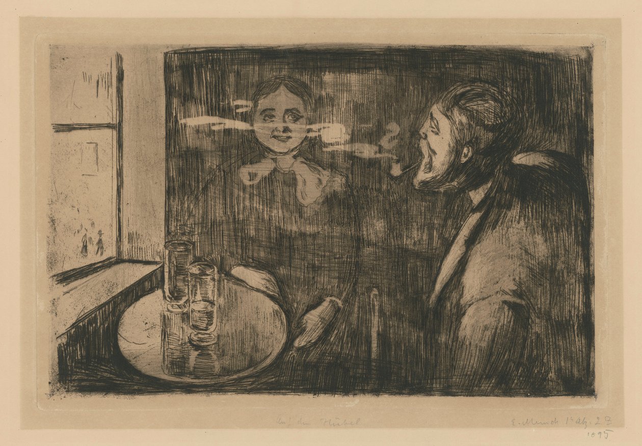 Tête-à-Tête (conversa) de Edvard Munch