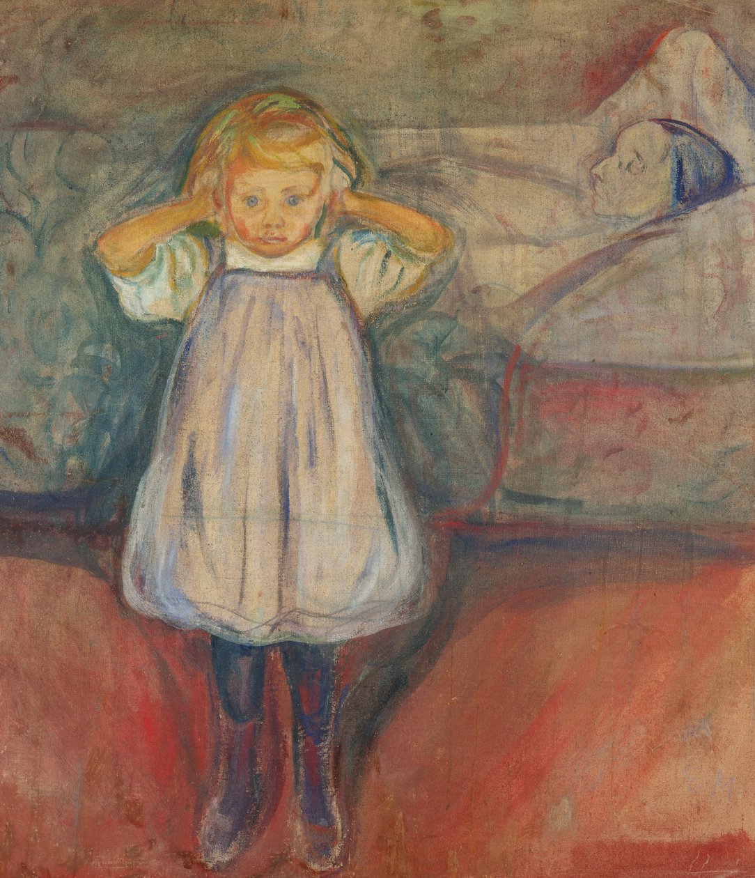A criança e a morte de Edvard Munch