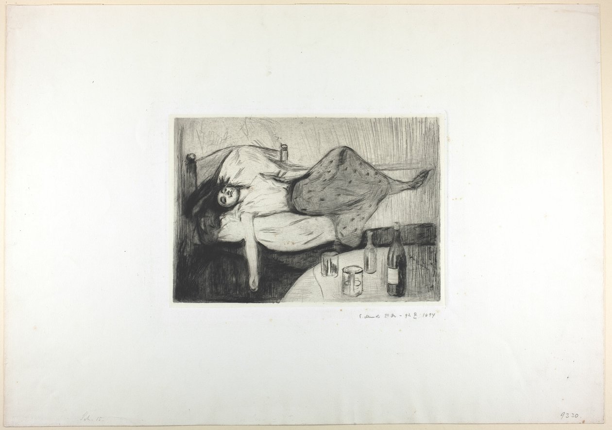 O dia seguinte de Edvard Munch