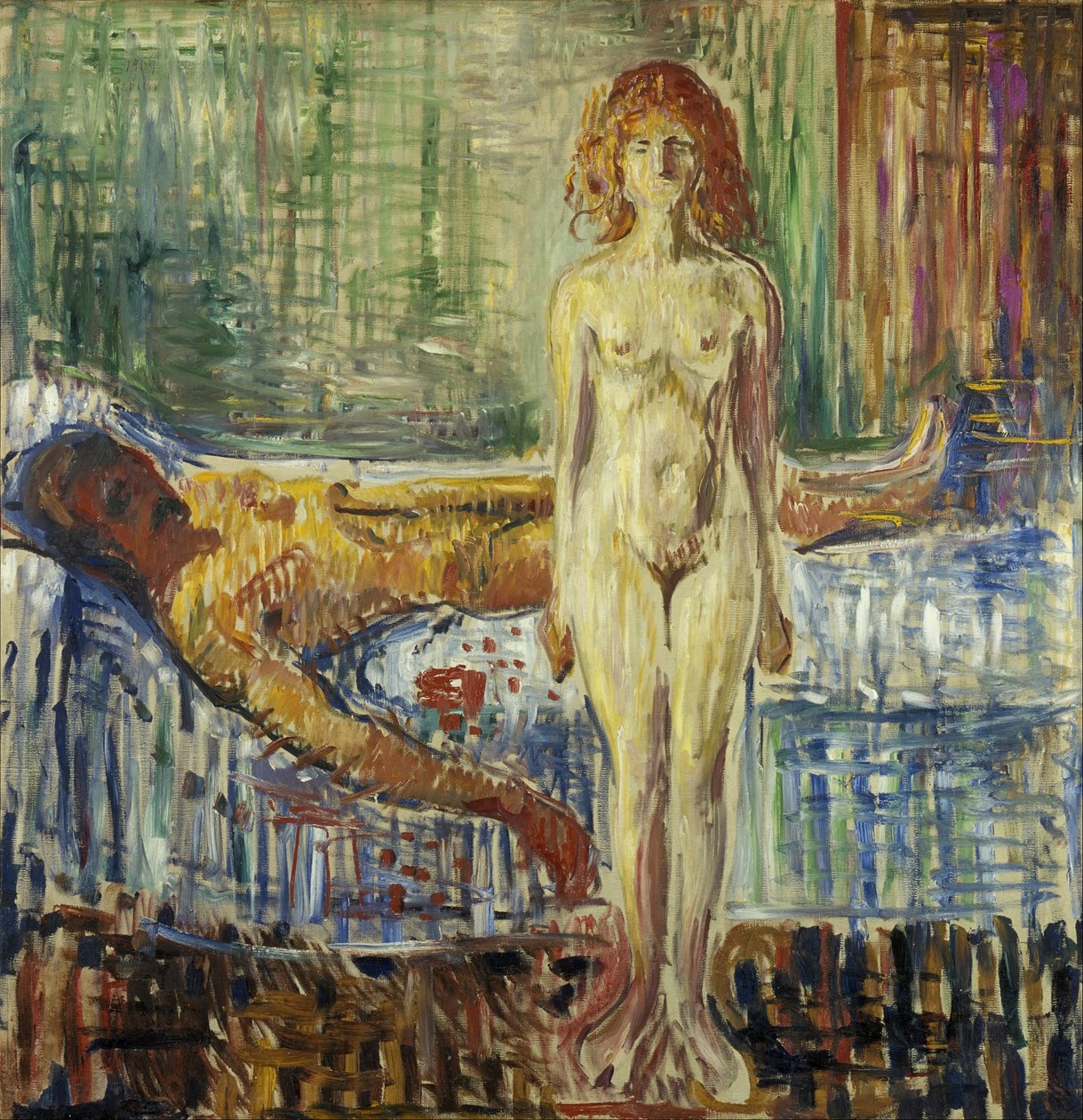 A morte de Marat II de Edvard Munch