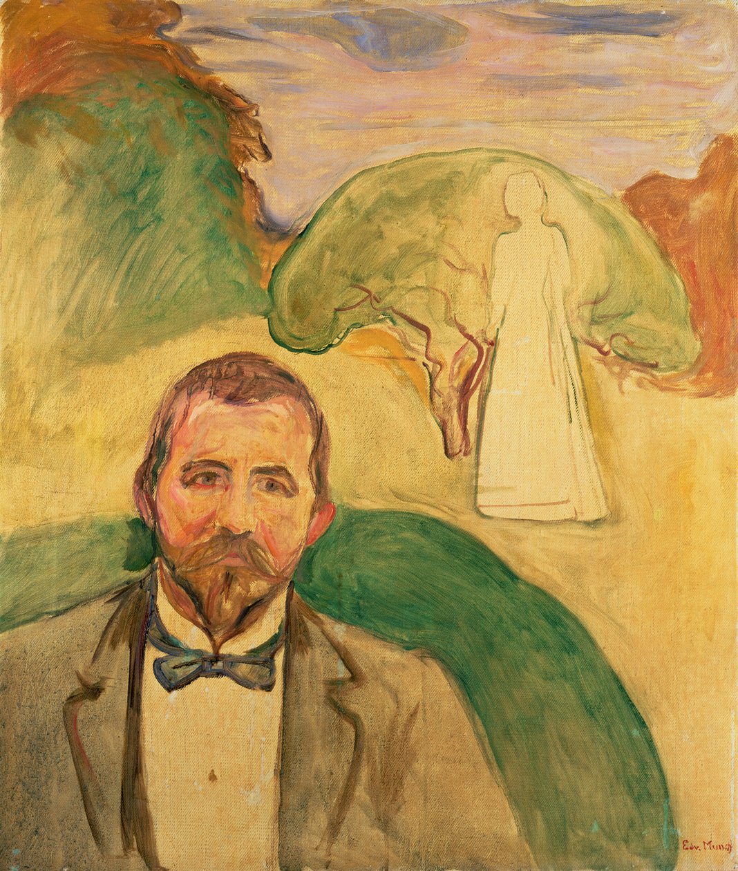 The Dream, c.1900 (óleo sobre tela) de Edvard Munch