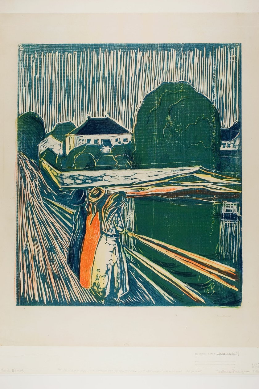 As garotas da ponte de Edvard Munch