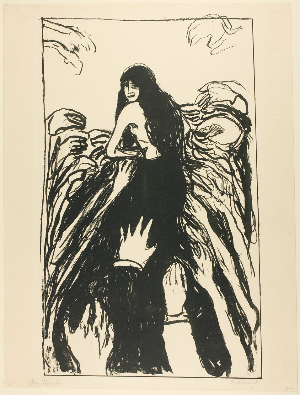 As mãos de Edvard Munch