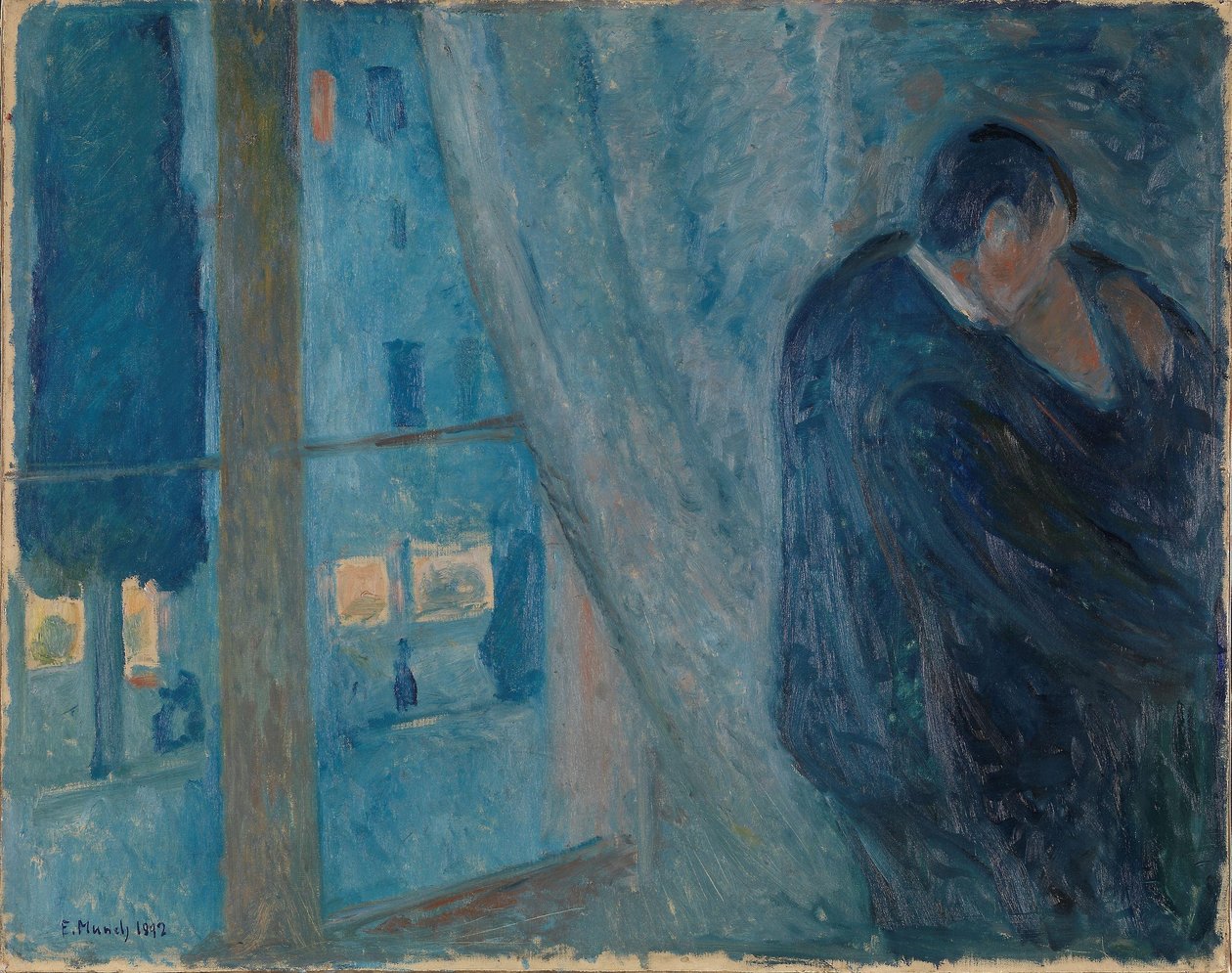 O Beijo de Edvard Munch