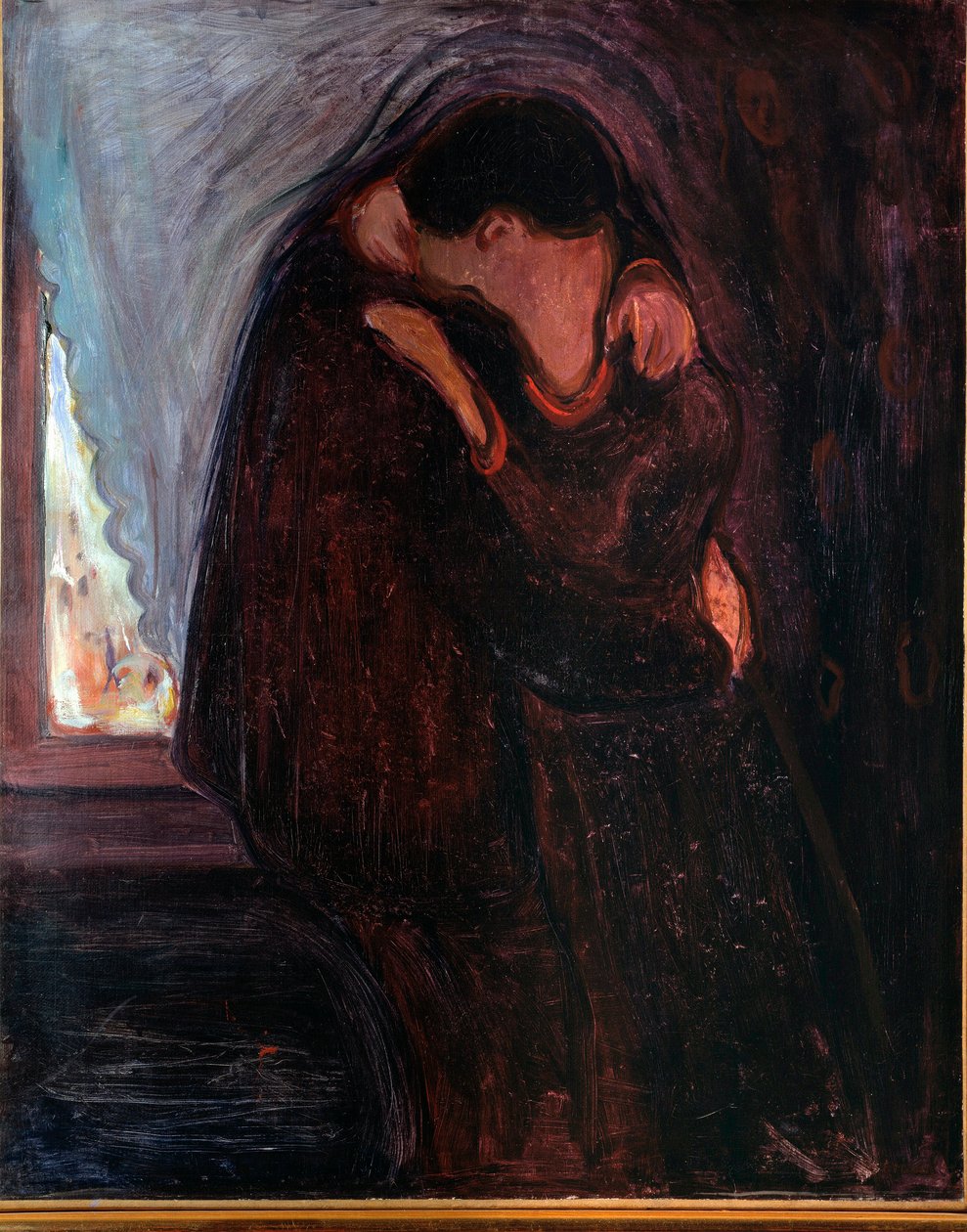 O beijo de Edvard Munch