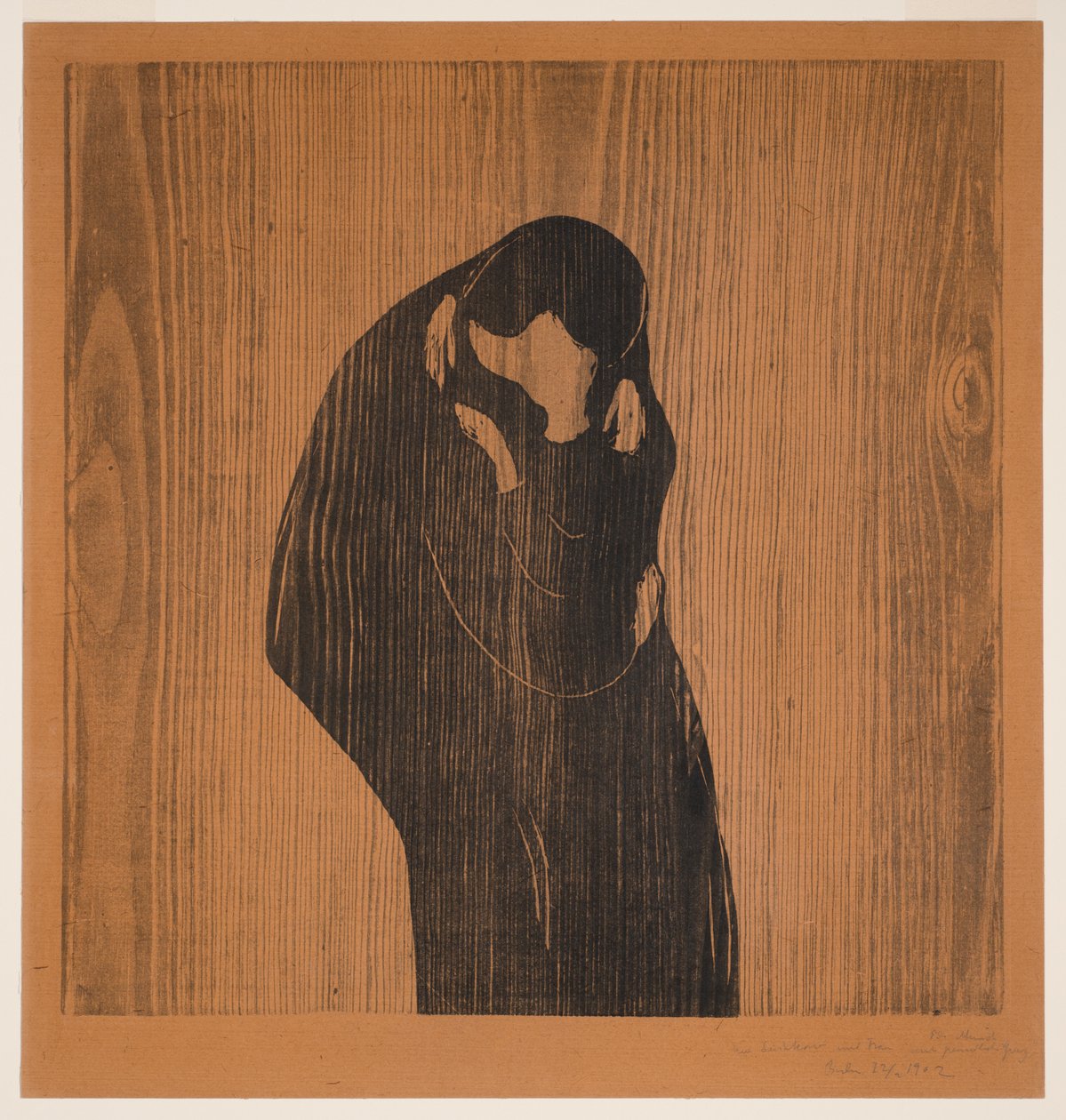 O beijo IV de Edvard Munch