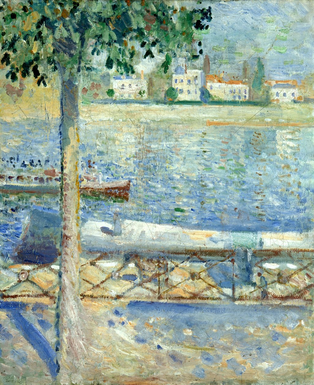 O Sena em Saint-Cloud de Edvard Munch