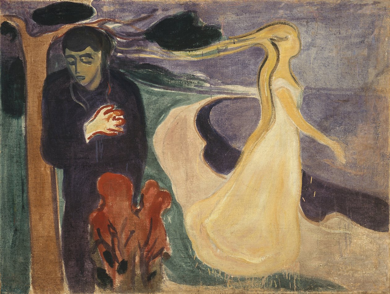 A separação de Edvard Munch