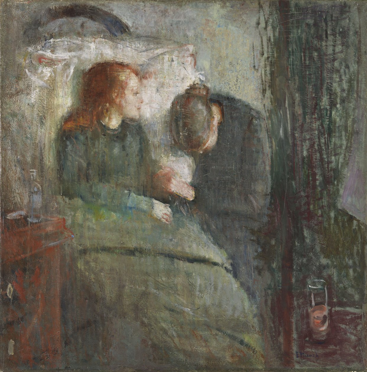 A Criança Doente de Edvard Munch