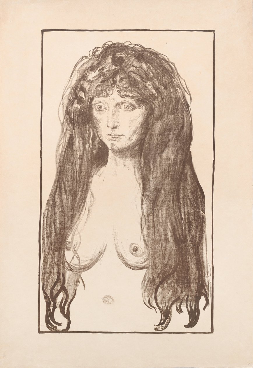 O Pecado, 1902 de Edvard Munch