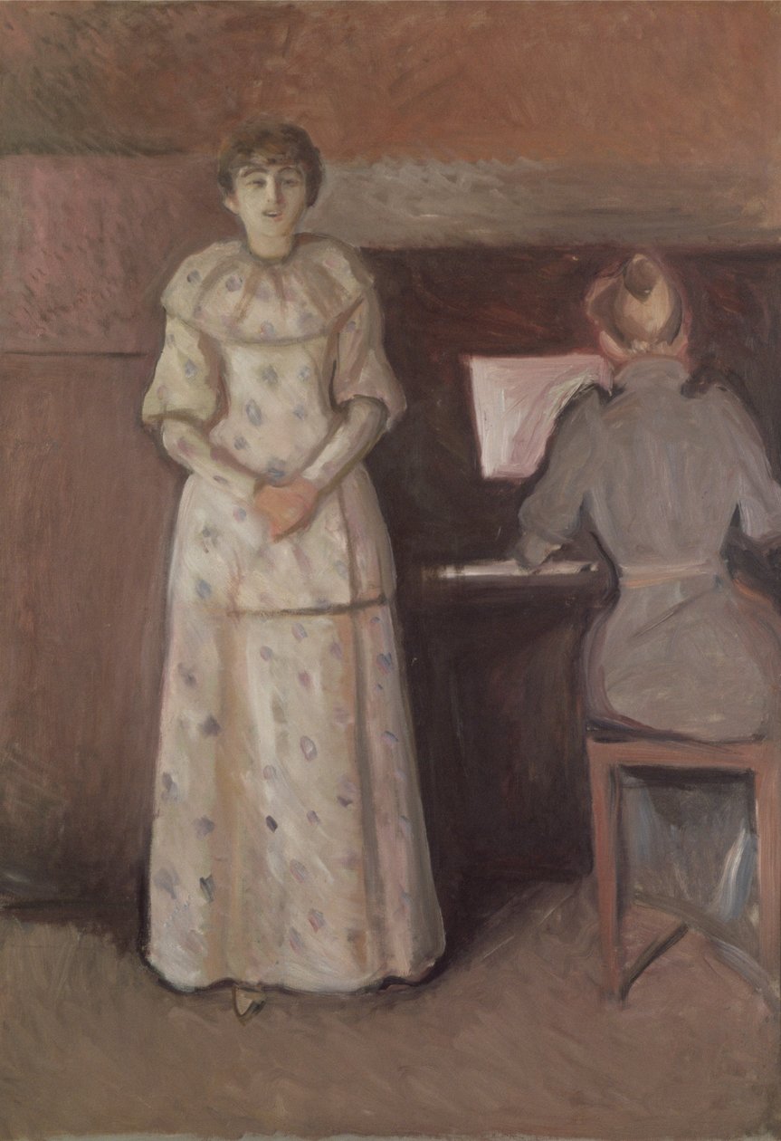 As Duas Irmãs, Ragnhild e Dagny Juel de Edvard Munch