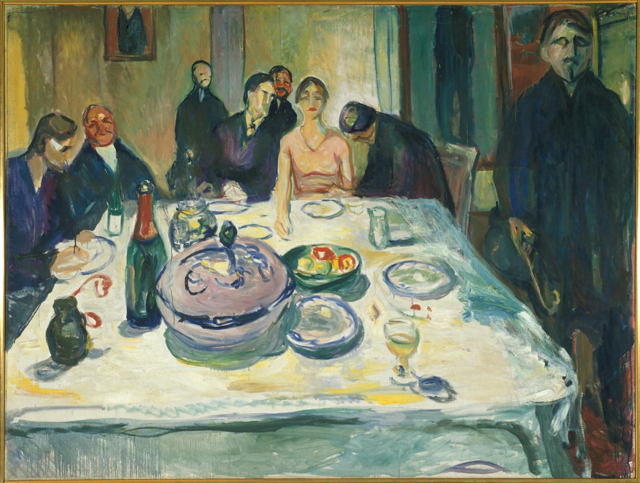 O Casamento do Boêmio, 1925-1926 de Edvard Munch