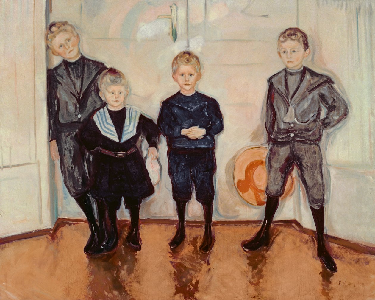 Os quatro filhos do Dr. Max Linde de Edvard Munch