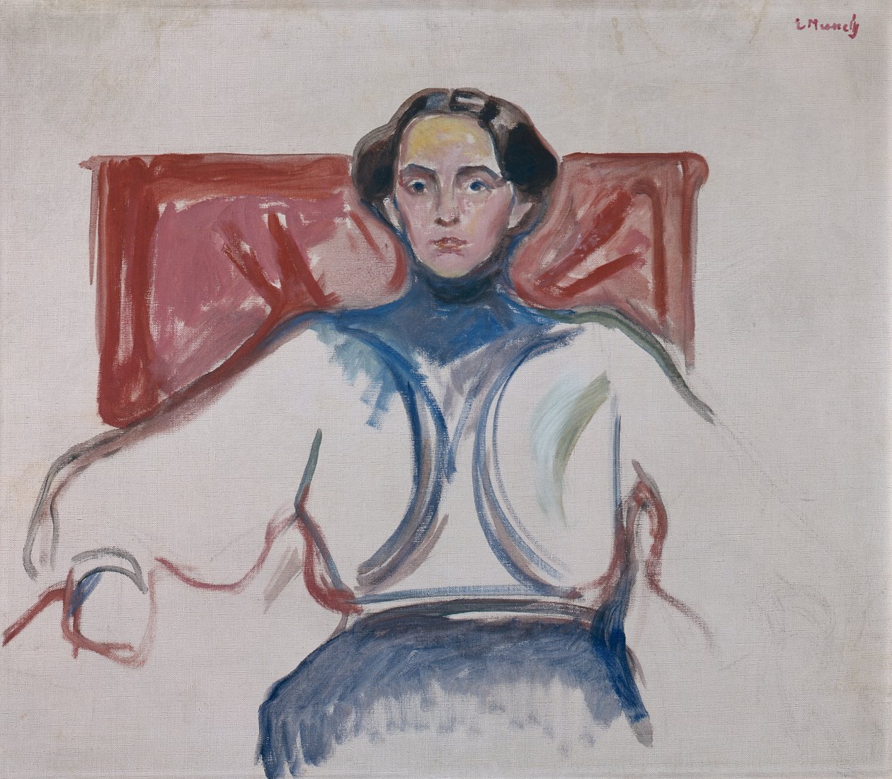A enfermeira de Edvard Munch