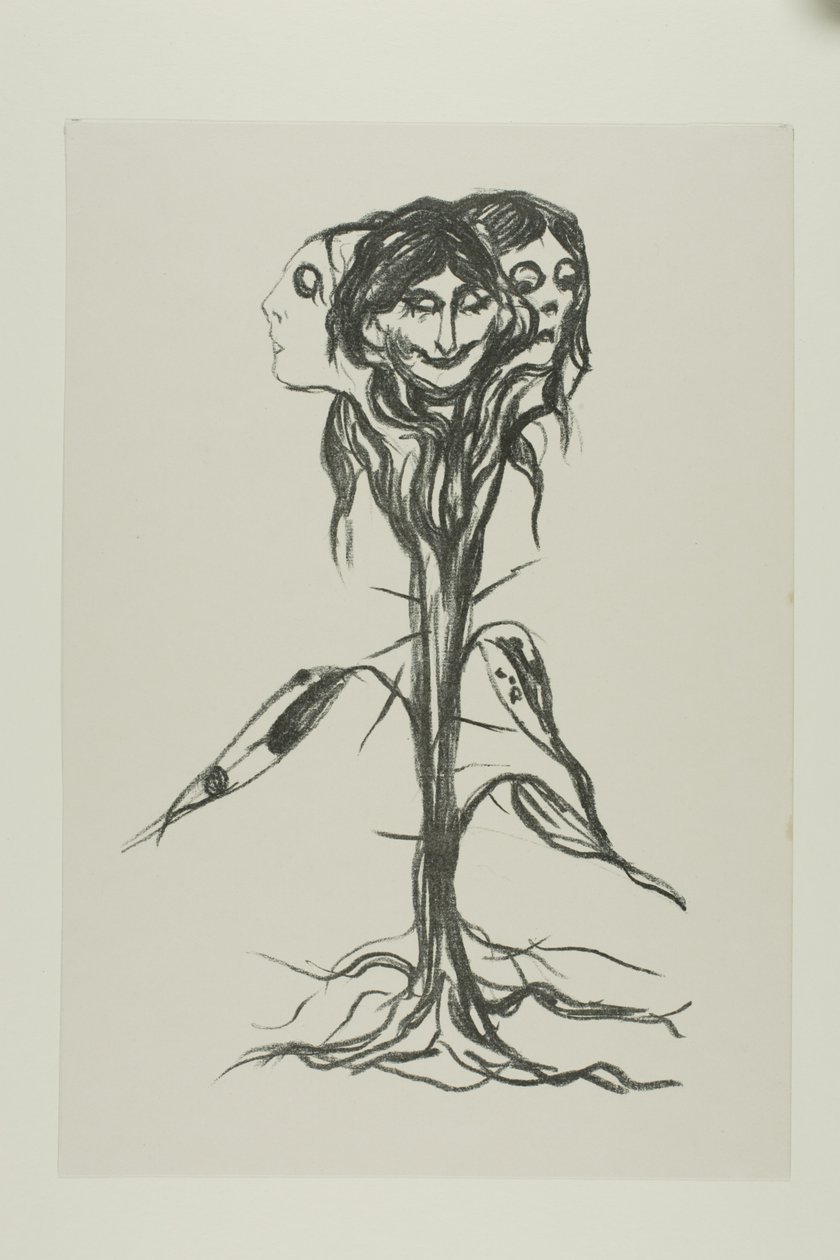 Vinheta: Amarílis de Edvard Munch